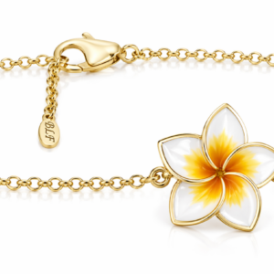 Bracciale Flower argento 925 e smalto