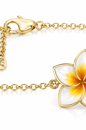 Bracciale Flower argento 925 e smalto