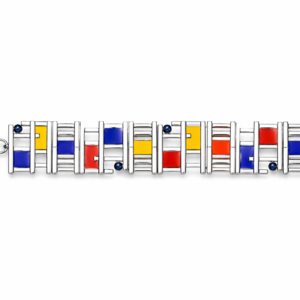 Bracciale Mondrian Bold in argento 925%