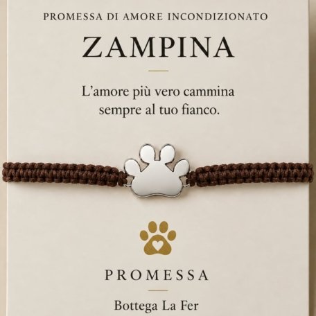 Bracciale La Zampina in argento 925