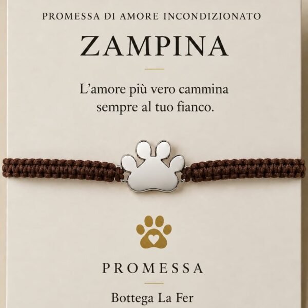 Bracciale La Zampina in argento 925